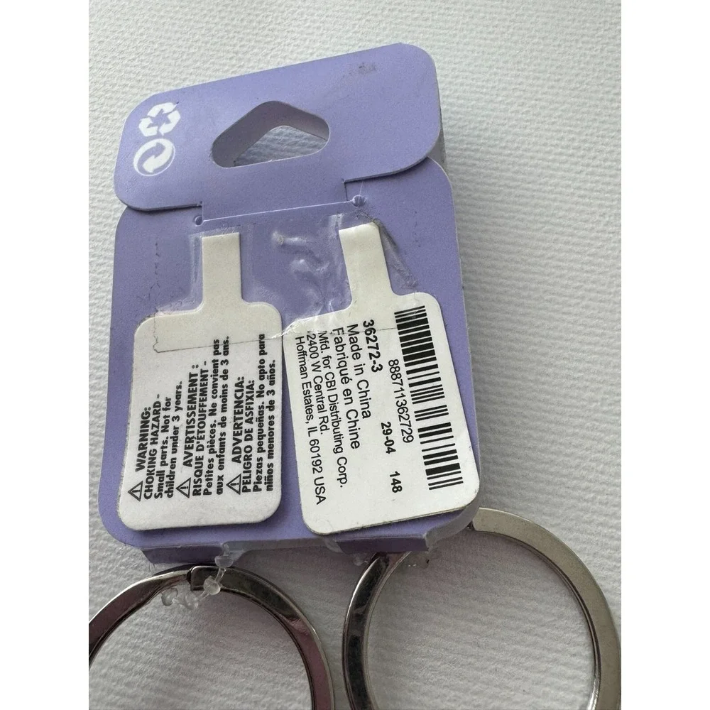 Claire's Best Friends Unicorn‎ Cupcake Keychains Key Rings Set of 2 Magnetic BFF